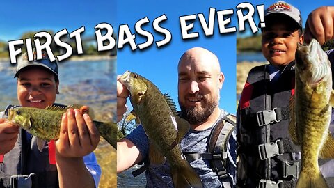 You've never caught a bass??? Let's FIX THAT!!! (starring MASON!!!!)