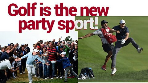 Golf is the new party sport?!... now is it time for tennis? Snooker?