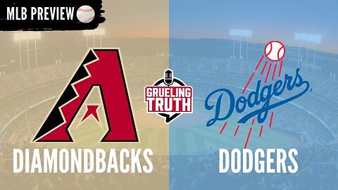 MLB Playoff Prediction Show: Diamondbacks vs Dodgers Preview and Prediction!