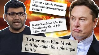 Twitter Files MAJOR Lawsuit Against Elon Musk and It's Hilarious
