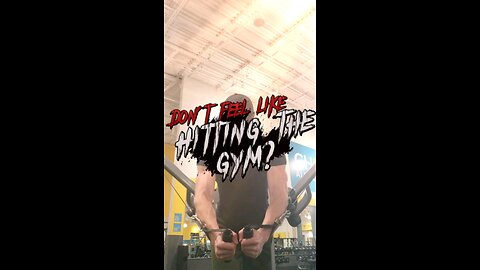Don't FEEL Like Hitting The Gym⁉️⁉️👊💪🔥