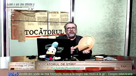 TV NEWS BUZAU- Tocatorul de stiri, cu Iulian Gavriluta. Azi despre protocol jenant la Primaria Bu…