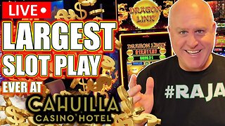 🔴 THE BIGGEST BETS YOU’LL EVER SEE AT CAHUILLA CASINO!