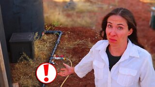 BURST PIPES! We Could Have Lost It ALL | Fixing Frozen Water Pipes | OFF-GRID Water Storage