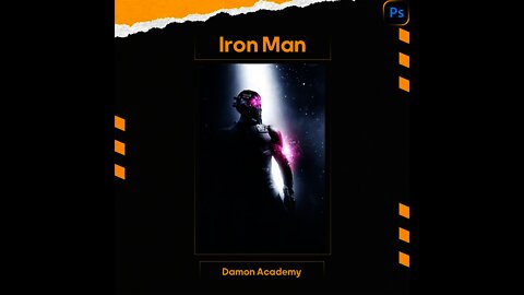 Photoshop Tutorial Iron man speed Artآموزش فتوشاپ