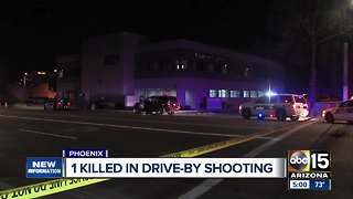 One killed in drive-by shooting