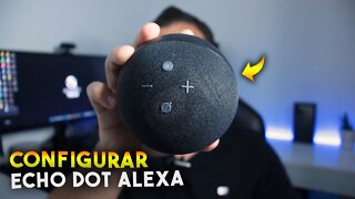 Como INSTALAR e CONFIGURAR ALEXA ECHO DOT 4 (FÁCIL E RÁPIDO)