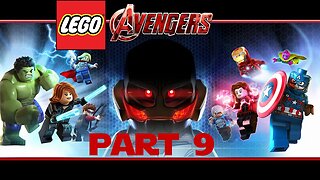 LEGO Avengers Walkthrough Part 9 - The Avengers battle in New York Part 2