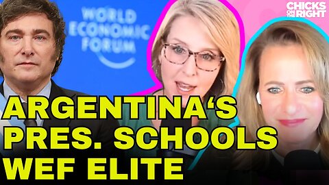 Dirt From Davos Elite, Speaker Johnson Gets Heat From MAGA, & Kamala Does The View