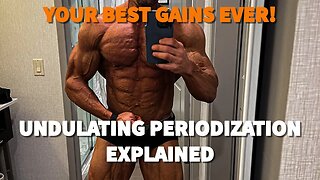 The Best Lifting Style For LEAN MUSCLE GAINS - Undulating Periodization