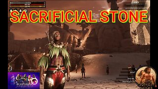 Conan Exiles, Sacrificial stone, getting corruption , Busty, Boobs #Boosteroid #conanexiles