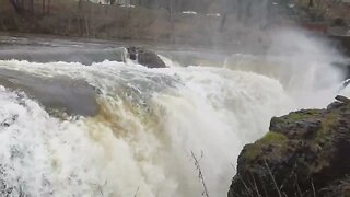 Paterson Great Falls with natural waterfall sounds