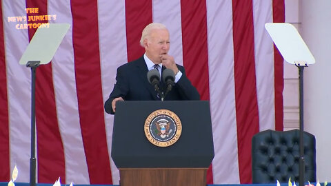 Biden talks about Ukraine in his Memorial Day speech.