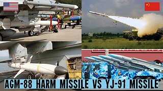 AGM-88 HARM Missile Vs. YJ-91 Missile #usa #china #usvschina