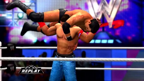 WWE '12 Gameplay John Cena vs Wade Barnett