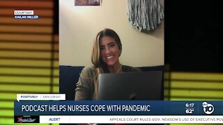 Nurse creates podcast to help healthcare professionals cope with COVID-19 pandemic