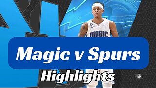 NBA's Upcoming Orlando Magic and San Antonio Spurs Highlights (NBA 2K24) (PS5, HDR, SPORTS GAMEPLAY)