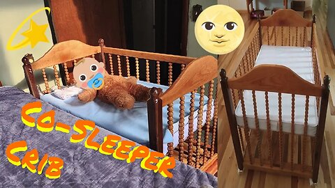 DIY Co-Sleeper Spindle Baby Crib