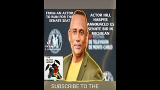 ACTOR HILL HARPER ANNOUNCED US SENATE BID IN MICHIGAN