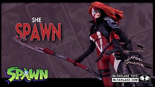 McFarlane Toys Spawn She-Spawn Deluxe Action Figure @The Review Spot