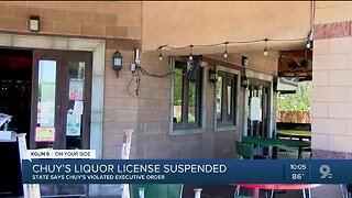 Oro Valley restaurant reacts to liquor license suspension