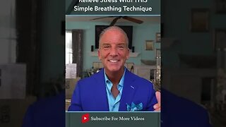 Relieve Stress With THIS Simple Breathing Technique #shorts