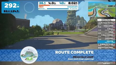 ✅ZWIFT URUKAZI - NEW MAP MECH ISLE LOOP