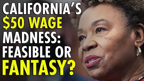 Outrageous or Visionary? California Senate Candidate Proposes $50/hr Minimum Wage!