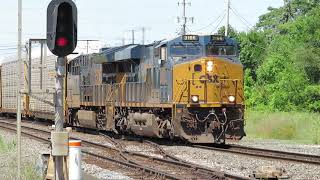 CSX Eastbound Autorack Train From Marion, Ohio Part 3 Going Forwards