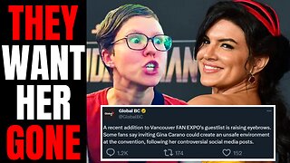 Woke Cancel Culture FREAKS Have A MELTDOWN Over Gina Carano | They HATE That Fans LOVE Her!