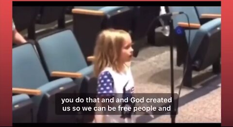 EPIC! Little Girl Patriot Tells Off School Board-1517