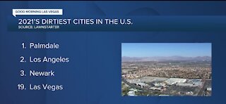 Las Vegas ranks among dirtiest cities in America, report says