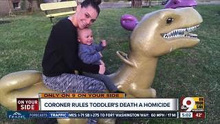 Mother in infant homicide case says she doesn't know how toddler died