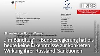 Bundesregierung hat bis heute keine Erkenntnisse zur konkreten Wirkung ihrer Russland-Sanktionen