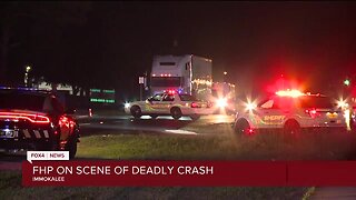 Florida Highway Patrol on scene of deadly crash