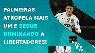 O Palmeiras é o ÚNICO BRASILEIRO já "GARANTIDO" nas QUARTAS da Libertadores? | PAPO DE SETORISTA