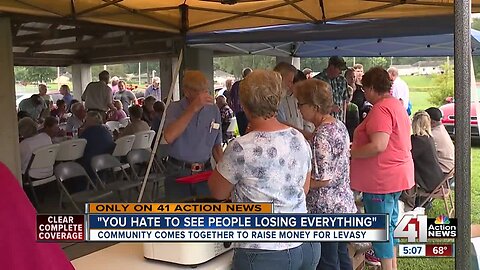 Community comes together to raise money for Levasy