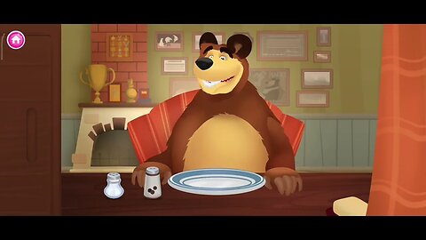 MASHA AND THE BEAR : Bear's Funny Facial Expressions When Hungry PART. 4