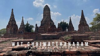 1630 Khmer Style Temple - Wat Chaiwatthanaram วัดไชยวัฒนาราม