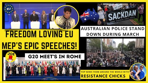 Must Watch! Freedom Loving EU MEP's Epic Speeches! Plus TOP World News 10/31/21