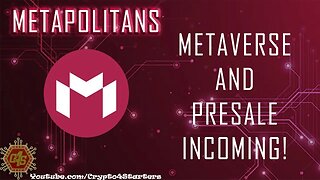 #METAPOLITANS NEW METAVERSE PROJECT PRESALE INCOMING!