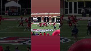 LIBERTY FLAMES FOOTBALL SPRING GAME #americanfootball #libertyflames #youtubeshorts #lynchburgva #qb