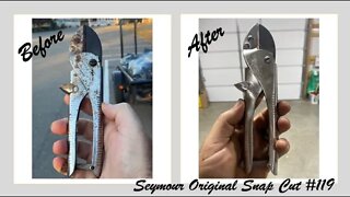 TNT #151: Don't buy new pruning shears, maintain some old ones. Seymour Snap Cut #119