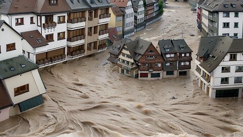flashback to the Poland and Germany! Historic storm in Berlin! 55,000 people without electricity
