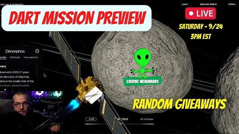 DART Mission Preview - Random Giveaways - UFO Talk