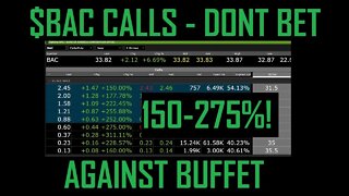 $BAC CALLS DISCORD CALLOUT DONT BET AGAINST BUFFET