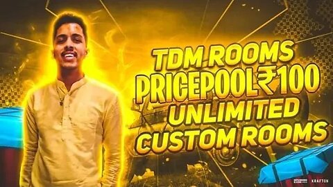 BGMI LIVE/ SOME CUSTOM ROOM{ TDM?FREE ENTRY/ 1V1 ROOM...#BGMI live#custom