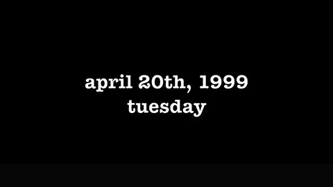 YEAR 17 [0001] APRIL 20TH, 1999 - TUESDAY [#thetuesdayjournals #thebac #thepoetbac]