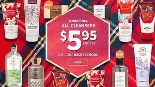 $5.95 ALL CLEANSERS SALE! | WEBSITE WALK THRU! | #bathandbodyworks @bathandbodyworks