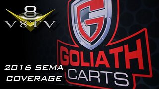 Goliath Carts Professional Tool and Part Storage Systems Video SEMA 2016 V8TV